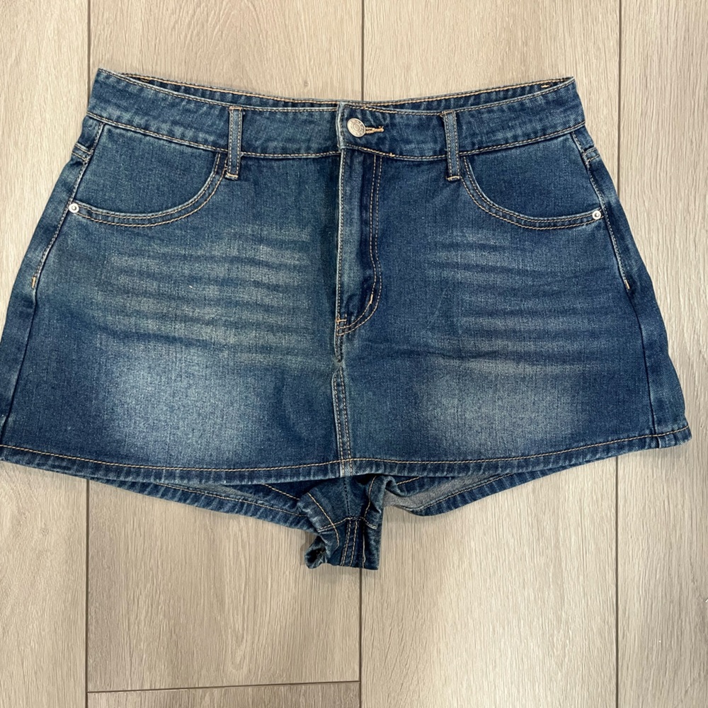 Denim Jean Women's Skort